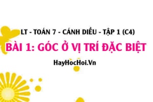 Các góc ở vị trí đặc biệt: Góc kề, góc bù, góc kề bù và góc đối đỉnh? Toán 7 bài 1 cd1c4
